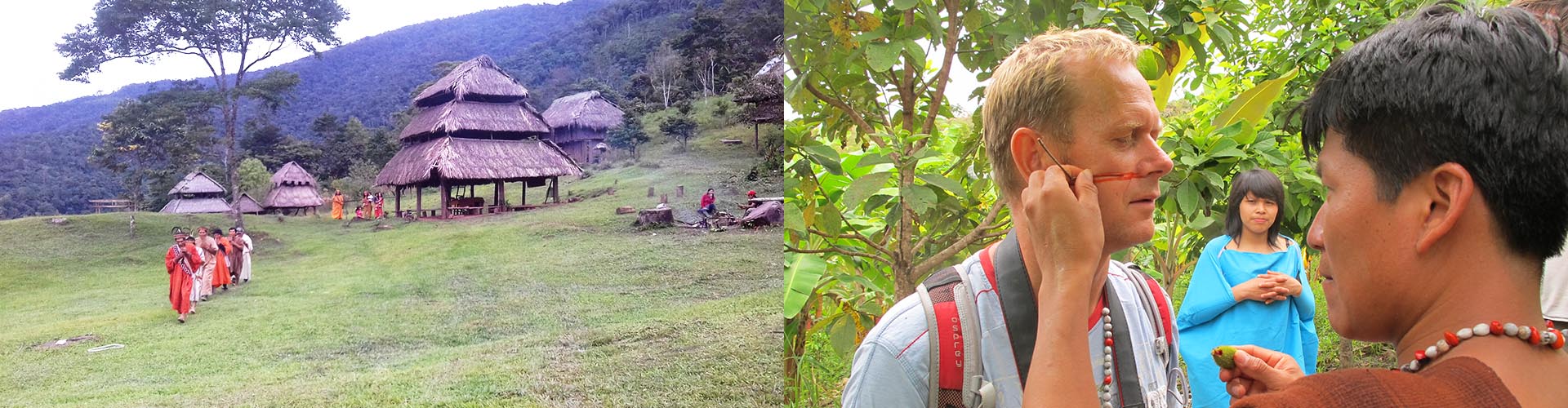 Opplev et bo- og levefellesskap med en liten stamme dypt inne i Amazonas høyjungel på deres premisser